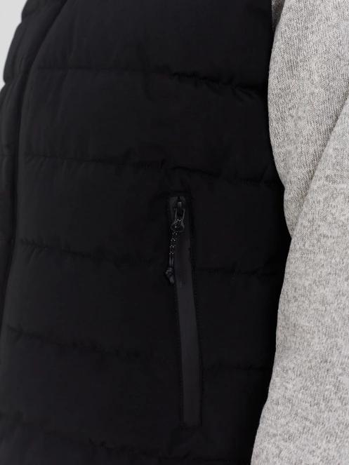 Fundango Vance Padded Vest herren westen Schwarz 7