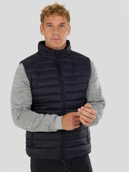 Fundango Flint Padded Vest herren westen dunkelblau 2