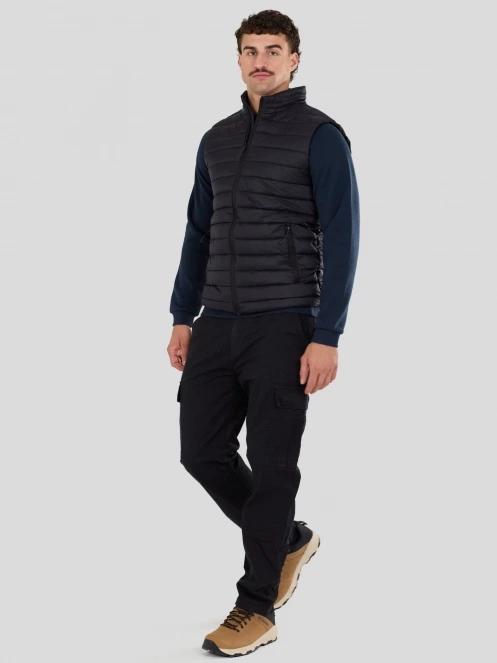 Fundango Flint Padded Vest herren westen Schwarz 4