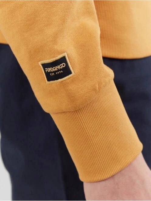 Fundango Warren Sweatshirt herren pullover gelb 6