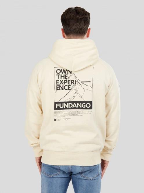 Fundango Talis Hooded Sweatshirt herren pullover sand 3