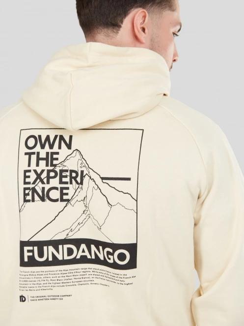 Fundango Talis Hooded Sweatshirt herren pullover sand 7