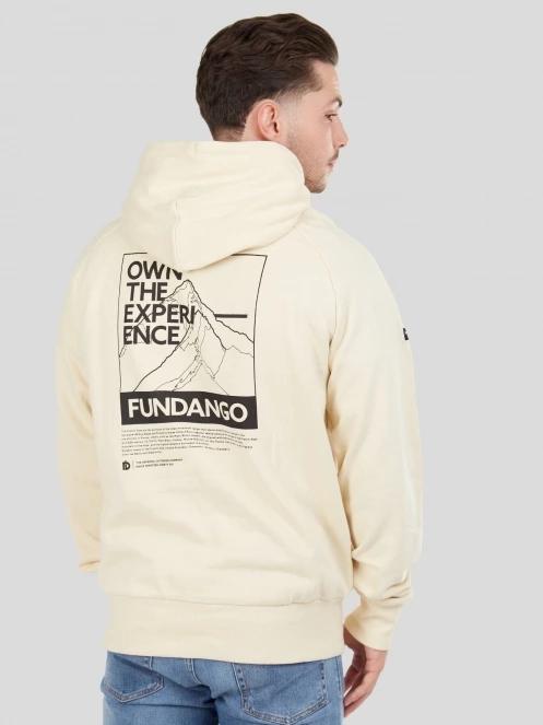 Fundango Talis Hooded Sweatshirt herren pullover sand 8