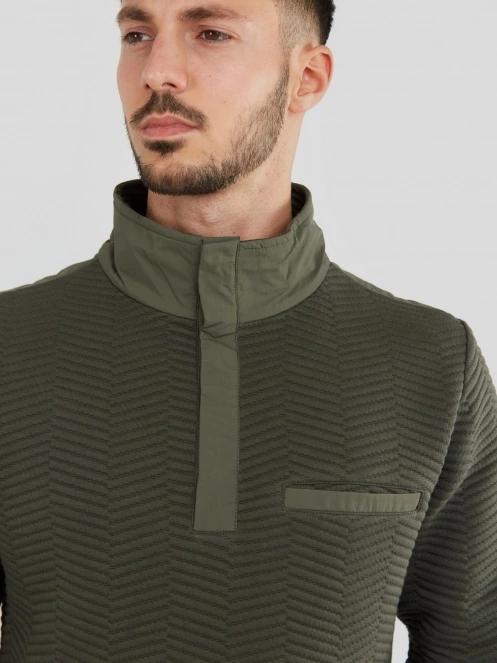 Fundango Vertigo Sweatshirt herren pullover oliv 5