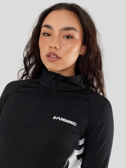 Fundango Yade II Baselayer Top damen funktionsshirt Schwarz 7