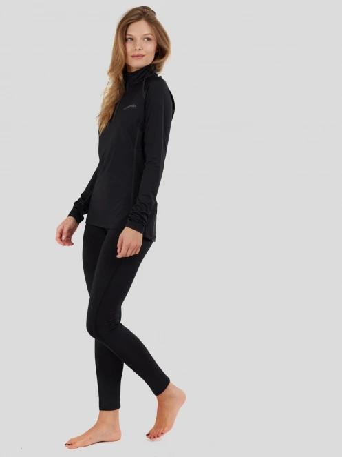 Fundango Yade Thermo II Baselayer Top damen funktionsshirt Schwarz 4