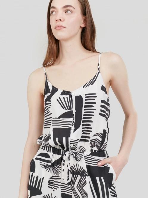 Fundango Alisha Jumpsuit damen overall Schwarz 6