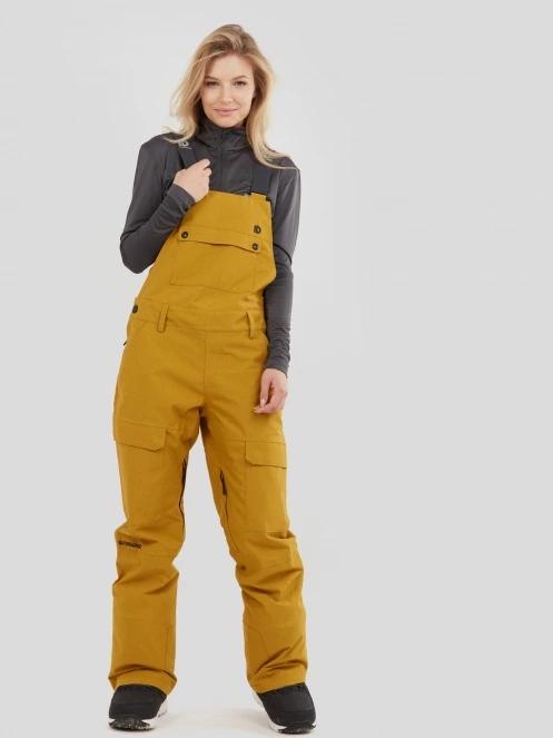 Fundango Sakura Bib Pants damen skihose braun 2