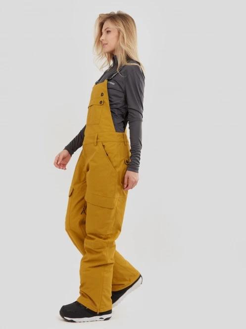 Fundango Sakura Bib Pants damen skihose braun 4