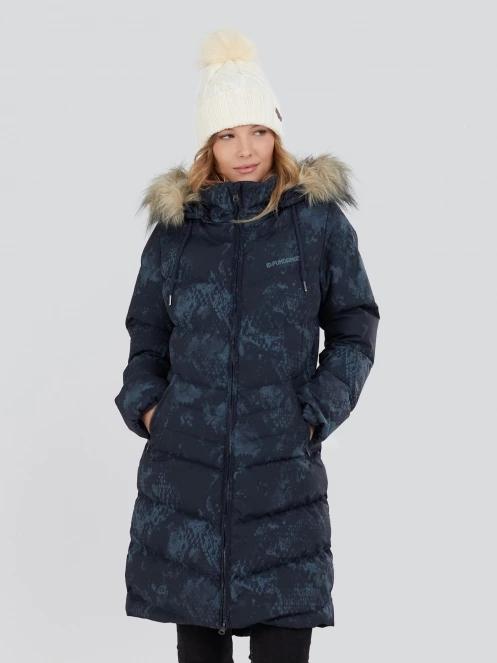 Fundango Puppis Padded Jacket damen wintermantel dunkelblau 2