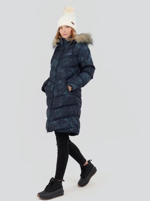 Fundango Puppis Padded Jacket damen wintermantel dunkelblau 4