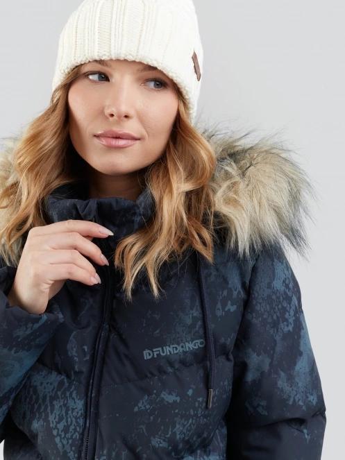 Fundango Puppis Padded Jacket damen wintermantel dunkelblau 5
