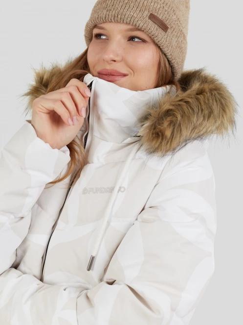 Fundango Puppis Padded Jacket damen wintermantel sand 8