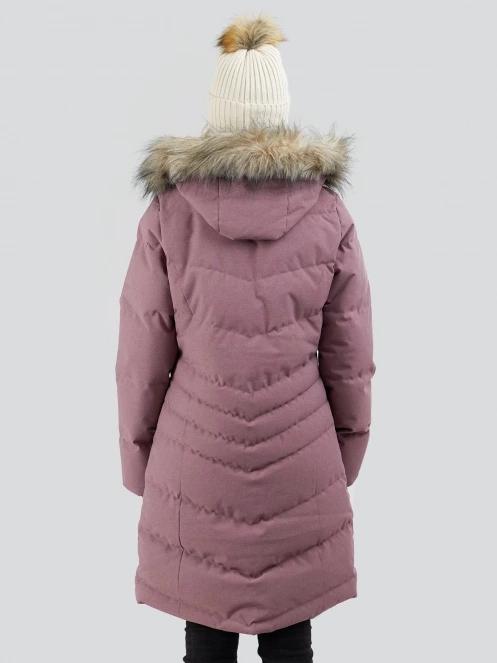 Fundango Puppis Padded Jacket damen wintermantel lila 3