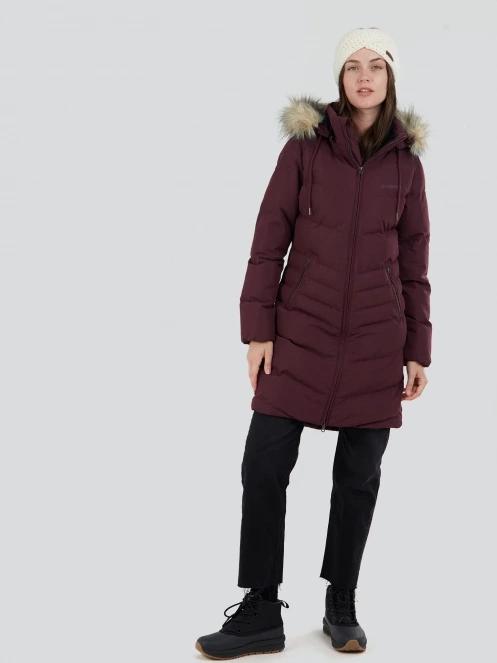 Fundango Puppis Padded Jacket damen wintermantel lila 4