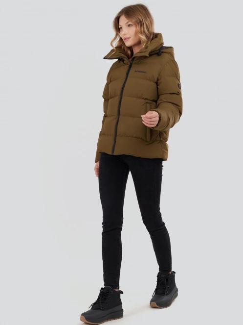 Fundango Amber Padded Jacket damen übergangsjacke oliv 4