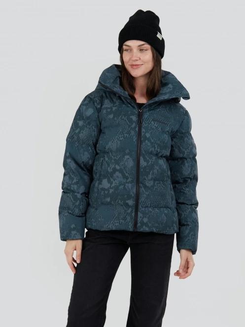 Fundango Amber Padded Jacket damen gesteppt übergangsjacke grün 2