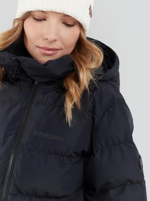 Fundango Amber Padded Jacket damen übergangsjacke Schwarz 5