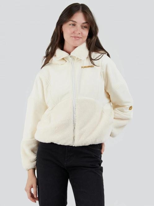Fundango Sansa Hybrid Jacket damen übergangsjacke weiß 2