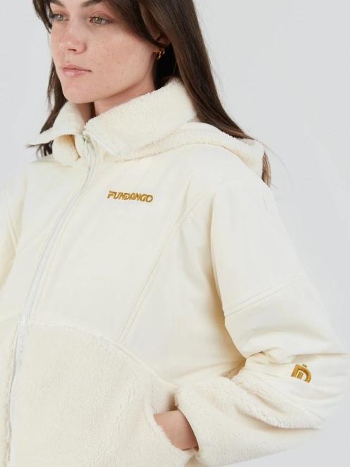 Fundango Sansa Hybrid Jacket damen übergangsjacke weiß 5