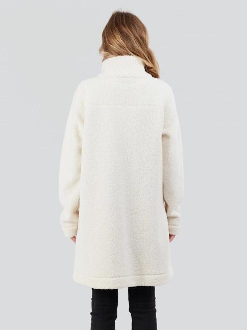 Fundango Elle Fleece Jacket damen übergangsjacke weiß 3