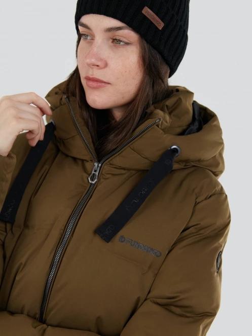 Fundango Vanessa Padded Jacket damen wintermantel oliv 5