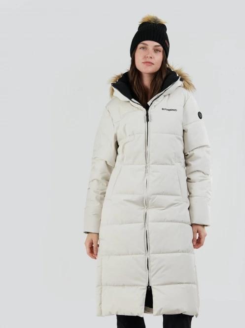 Fundango Meganne Padded Jacket damen wintermantel sand 2