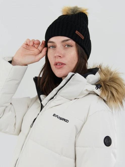 Fundango Meganne Padded Jacket damen wintermantel sand 5