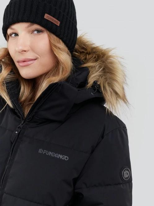 Fundango Meganne Padded Jacket damen wintermantel Schwarz 7