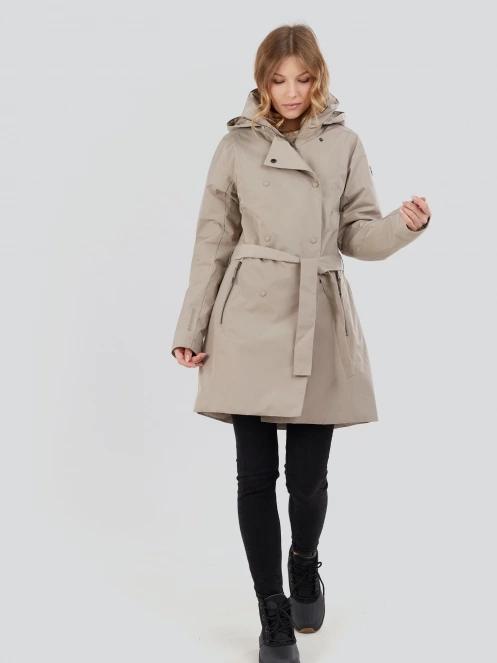 Fundango Charlotte Trenchcoat damen regenmantel sand 4