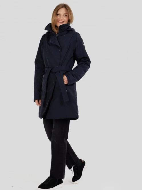 Fundango Charlotte Trenchcoat damen trenchcoat dunkelblau 4