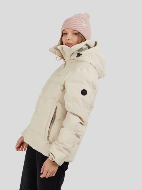 Fundango Mirabelle Padded Jacket damen gesteppt übergangsjacke sand 5