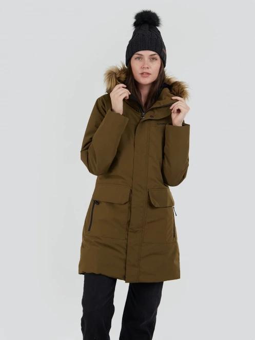Fundango Georgina Parka Jacket damen wintermantel oliv 2
