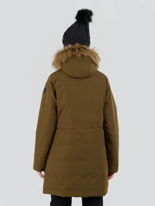 Fundango Georgina Parka Jacket damen wintermantel oliv 3