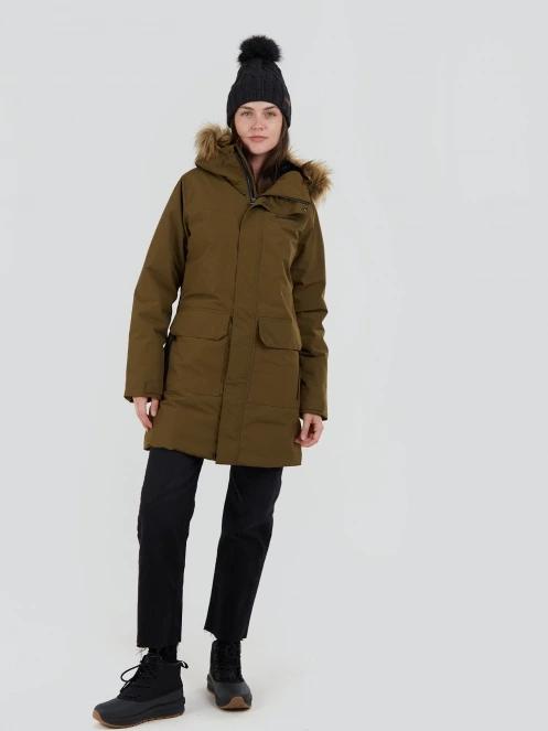 Fundango Georgina Parka Jacket damen wintermantel oliv 4