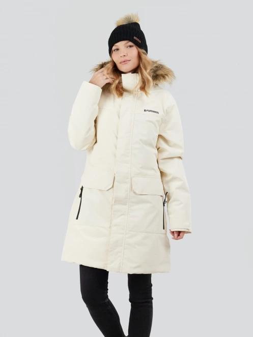 Fundango Georgina Parka Jacket damen wintermantel weiß 2