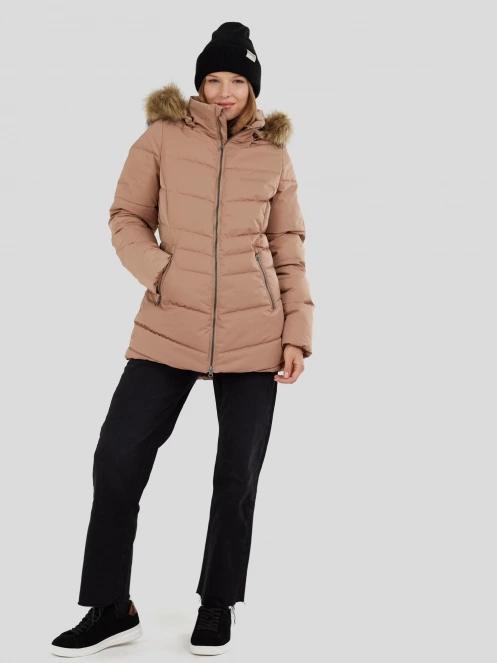 Fundango Prue Padded Jacket damen wintermantel braun 4