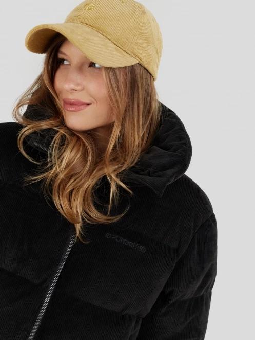 Fundango Lina Padded Jacket damen gesteppt übergangsjacke Schwarz 6