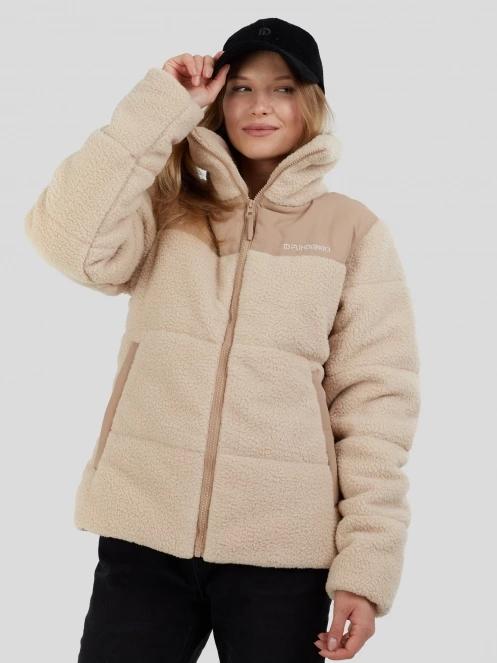 Fundango Nukka Padded Jacket damen gesteppt übergangsjacke sand 2
