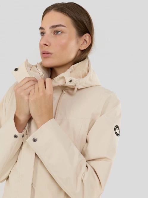 Fundango Astrion 3 in 1 Jacket damen übergangsjacke sand 6