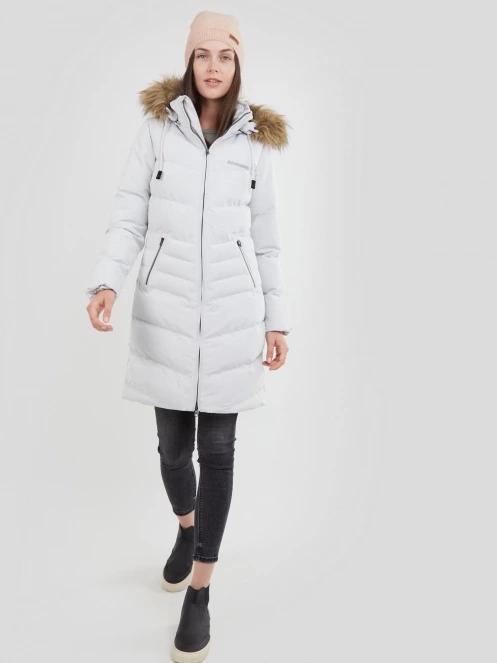 Fundango Puppis Padded Jacket damen wintermantel sand 4