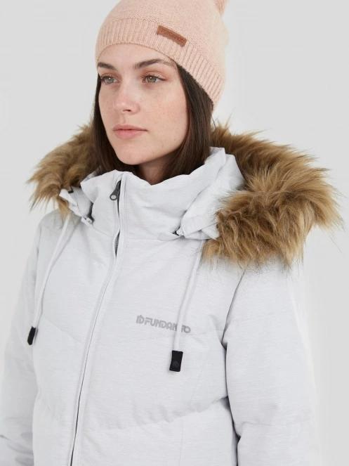 Fundango Puppis Padded Jacket damen wintermantel sand 6