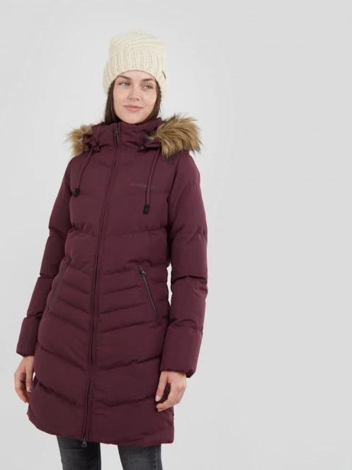 Fundango Puppis Padded Jacket damen wintermantel lila 2