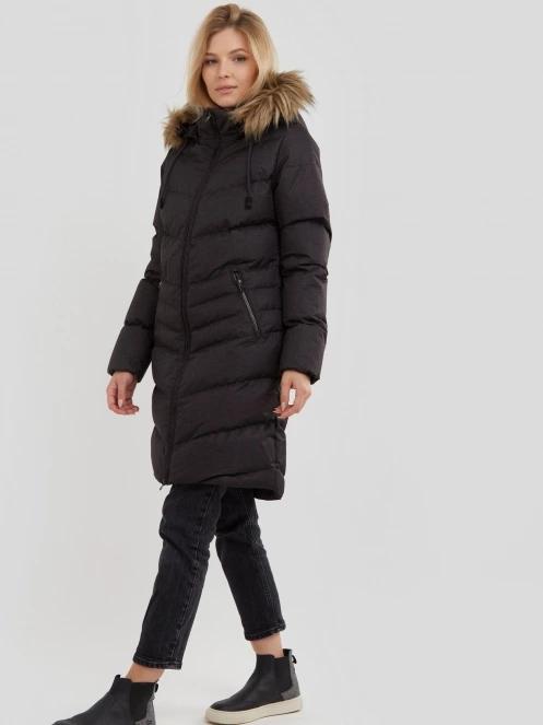 Fundango Puppis Padded Jacket damen wintermantel Schwarz 4