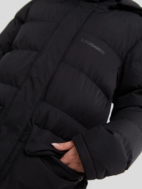 Fundango Sabina Padded Jacket damen wintermantel Schwarz 7