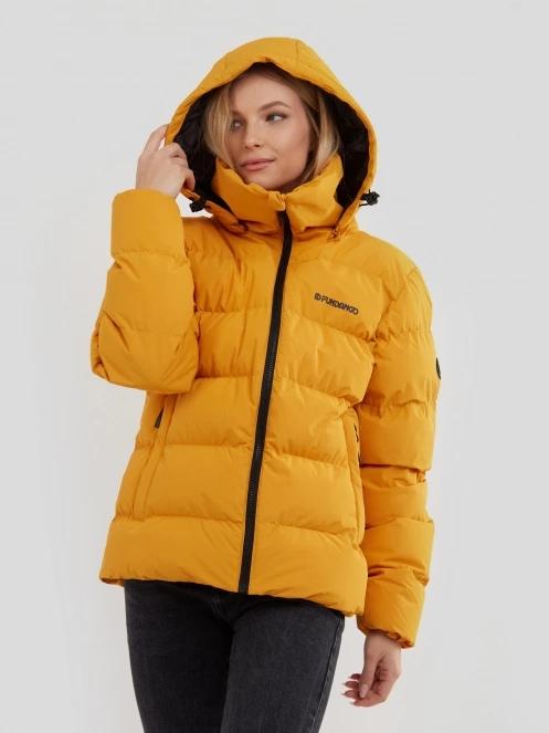 Fundango Amber Padded Jacket damen mäntel gelb 5