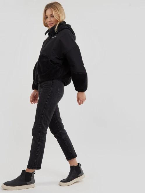 Fundango Sansa Hybrid Jacket damen mäntel grau 4