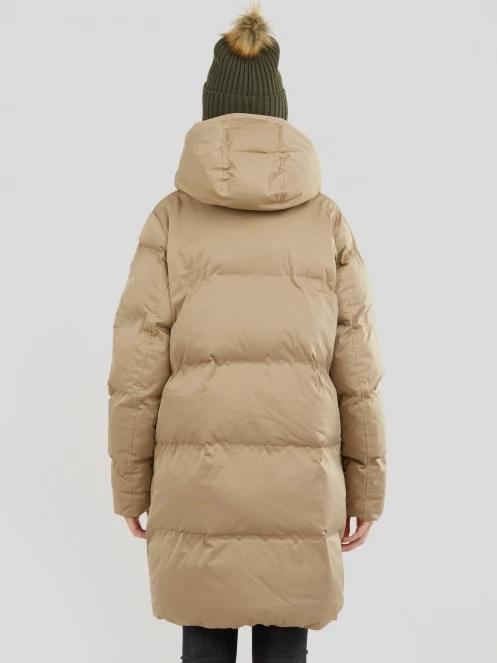 Fundango Vanessa Padded Jacket damen wintermantel braun 3
