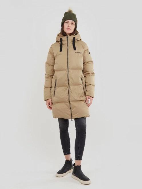 Fundango Vanessa Padded Jacket damen wintermantel braun 4