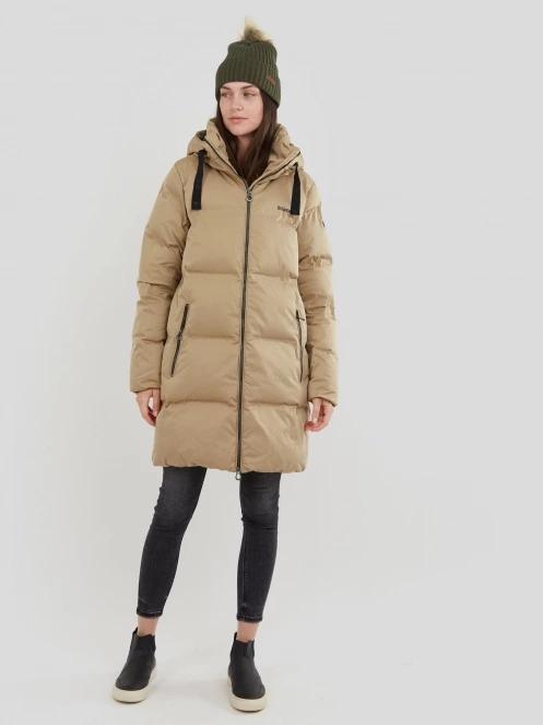 Fundango Vanessa Padded Jacket damen wintermantel braun 5